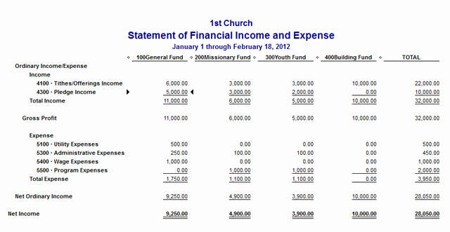 In E and Expense Statement Template In E Spreadsheet