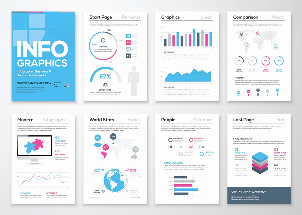 Infographic Free Brochure Template