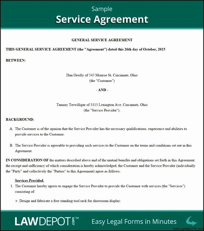 information technology service level agreement template