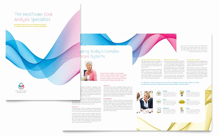 Insurance Consulting Brochure Template Design