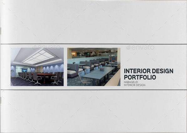 Interior Design Portfolio Template by Habageud