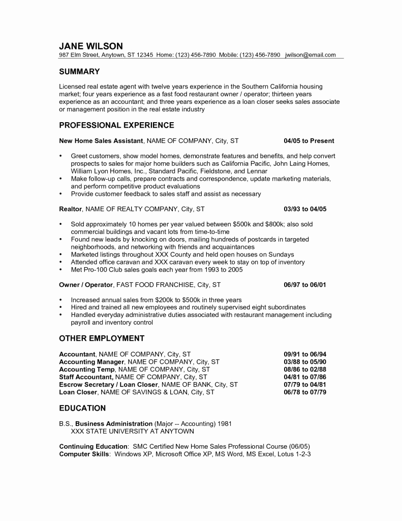 Internship Resume with No Experience – Perfect Resume format
