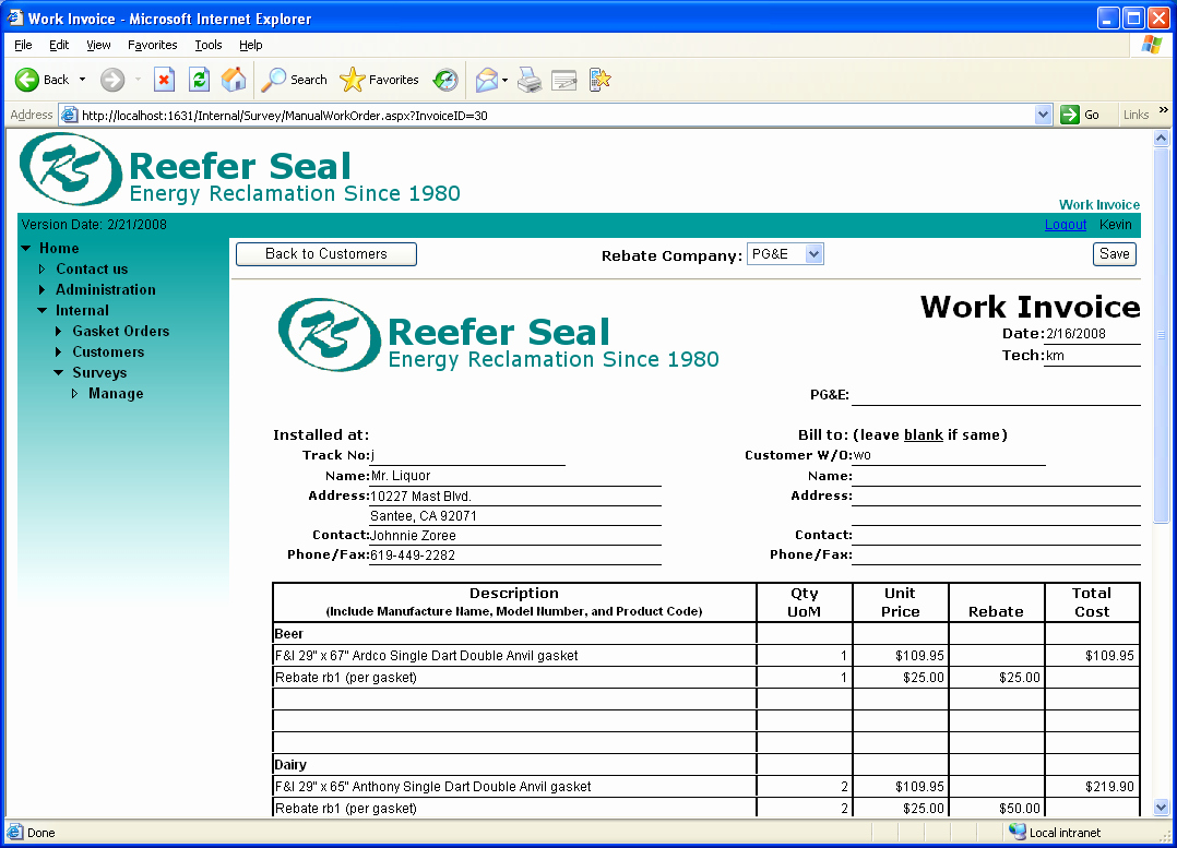 Invoice Template Excel 2013