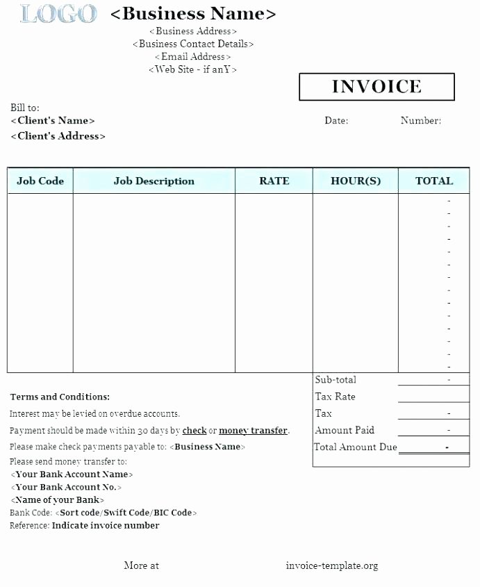 Invoice Template for Project Plan Google Sheets New Docs
