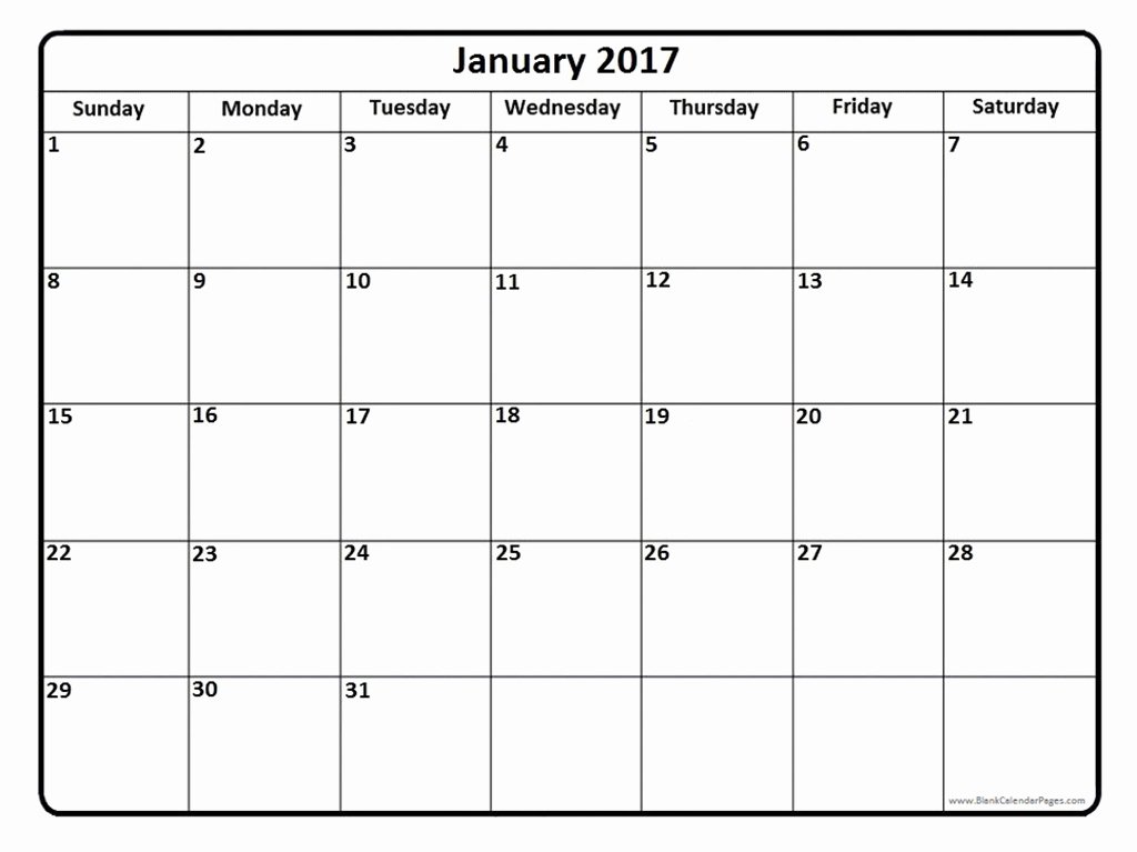 January 2017 Word Calendar Wordcalendar