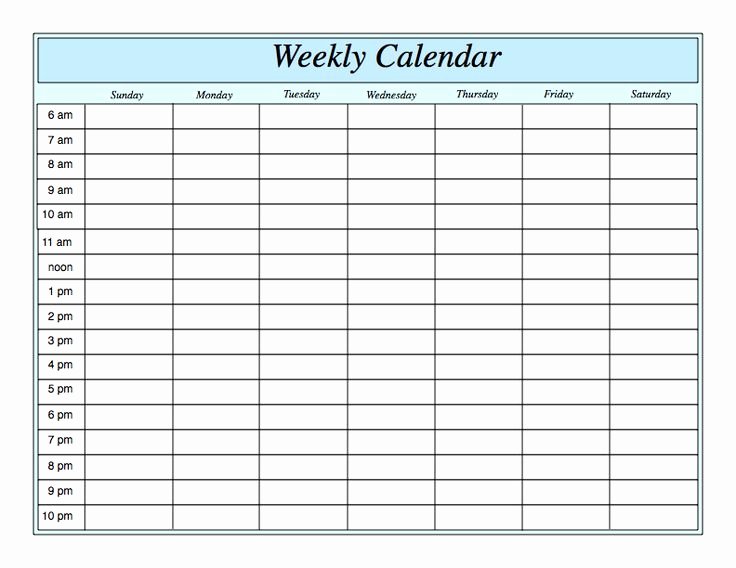 July Weekly Calendars