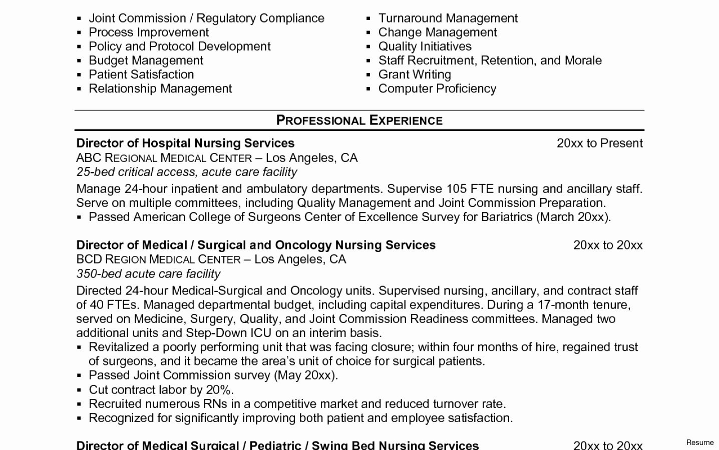 Labor and Delivery Rn Resume Nursing Resume Examples