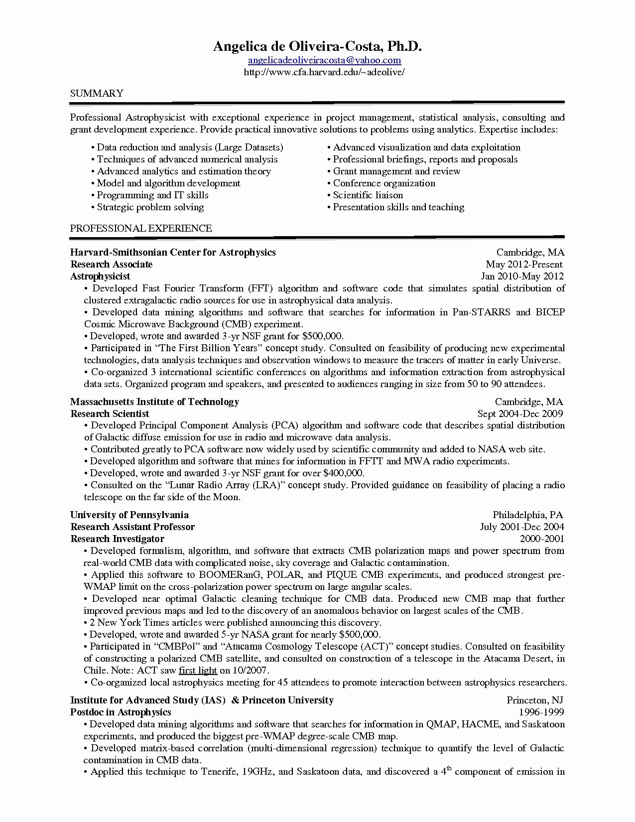 latex resume template software engineer