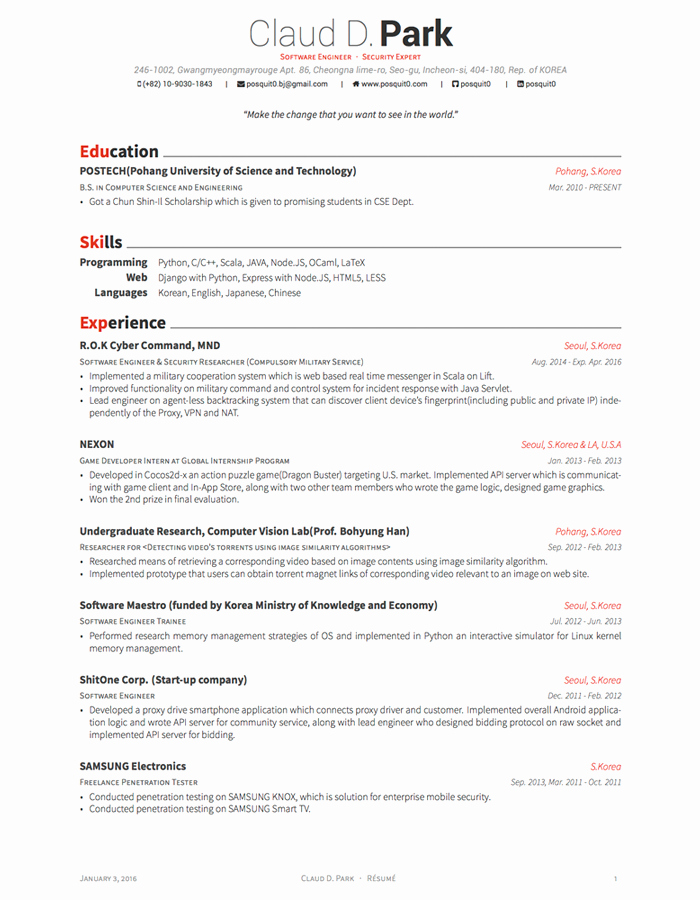Latex Templates Awesome Resume Cv and Cover Letter