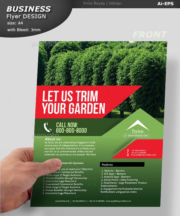 Lawn Care Flyers – 28 Free Psd Ai Vector Eps format