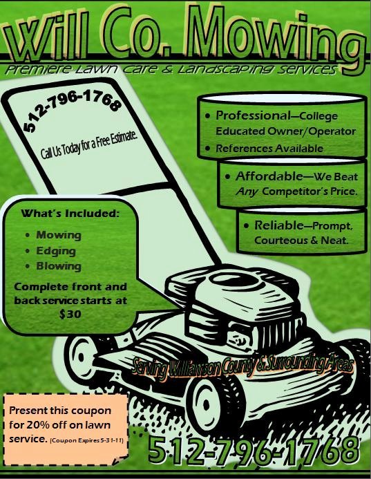 Lawn Care Flyers Examples