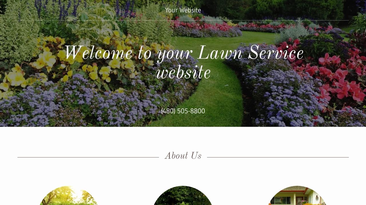 Lawn Service Website Templates