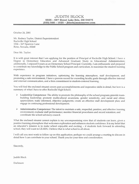 Leadership Cover Letter Letter Of Re Mendation