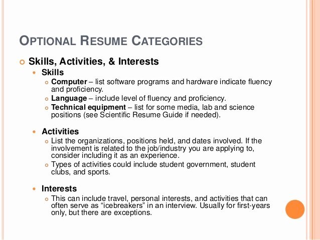 Learn How to Create A Great Resume