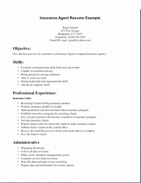 Leasing Agent Job Description for Resume Objective