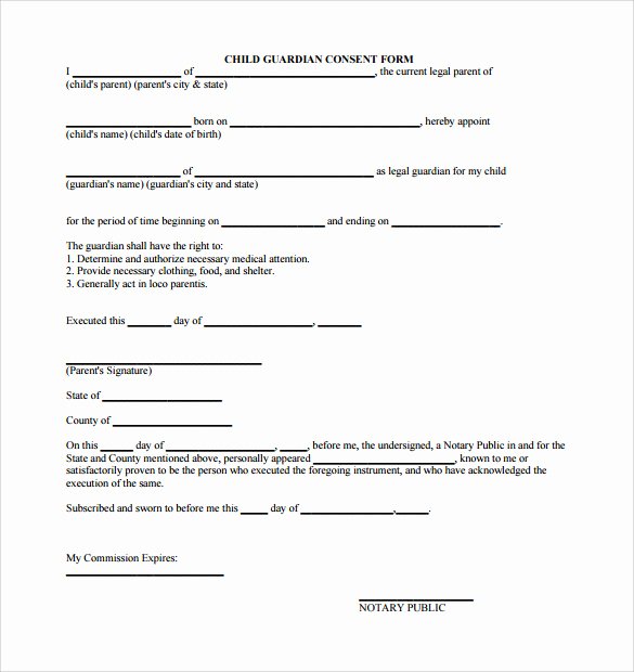 Legal Guardianship form 7 Download Documents In Pdf Word