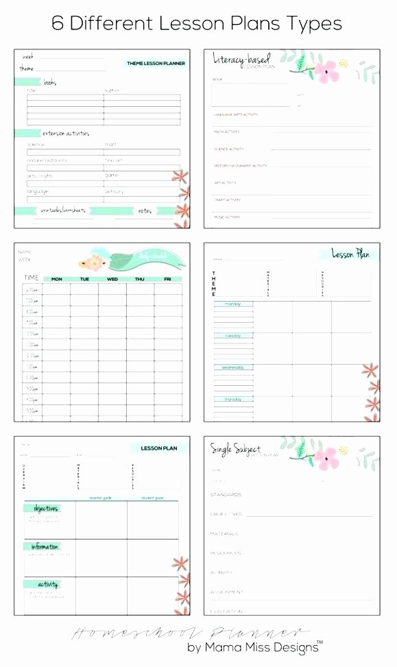 After School Lesson Plan Template