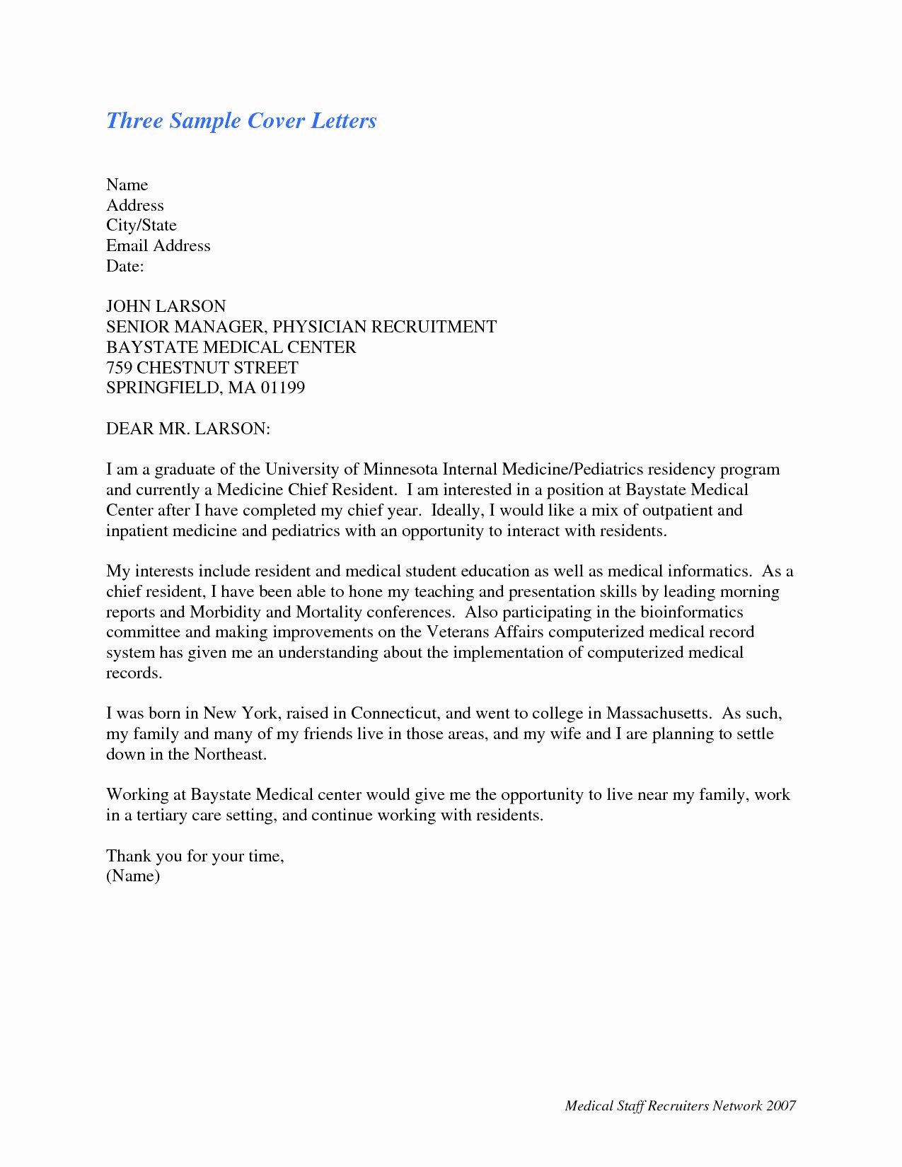 letter of interest for promotion template