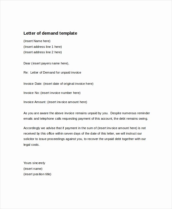 Letter Template 12 Free Word Pdf Documents Download