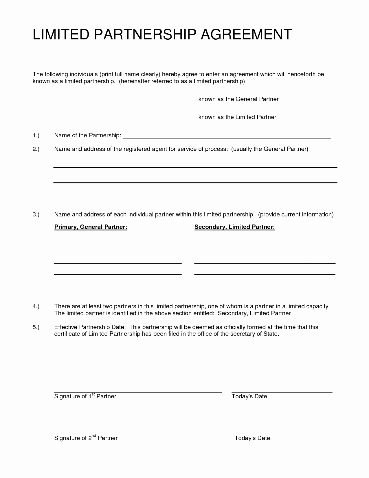 Limited Liability Pany Operating Agreement form Free
