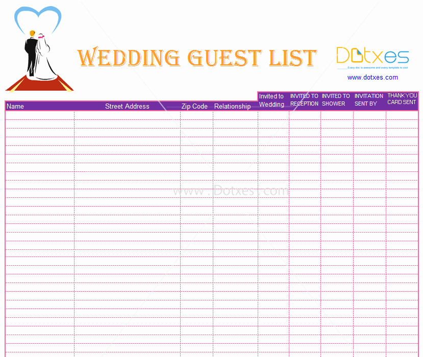 List Template Find Your One now A Blank and Simple