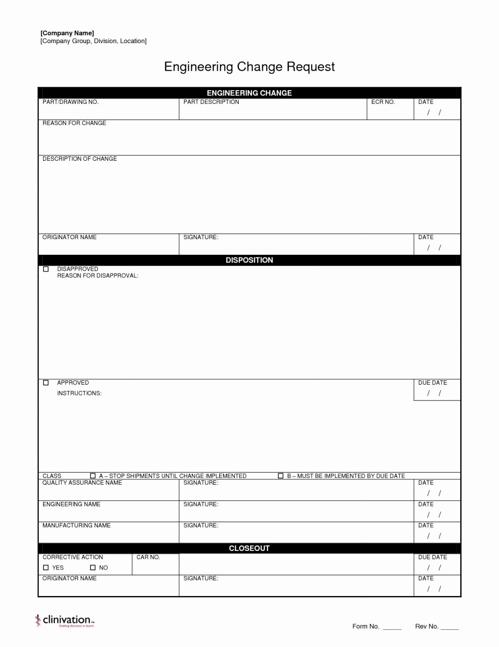 Engineering Change Order Template, Web an engineering change order (eco ...