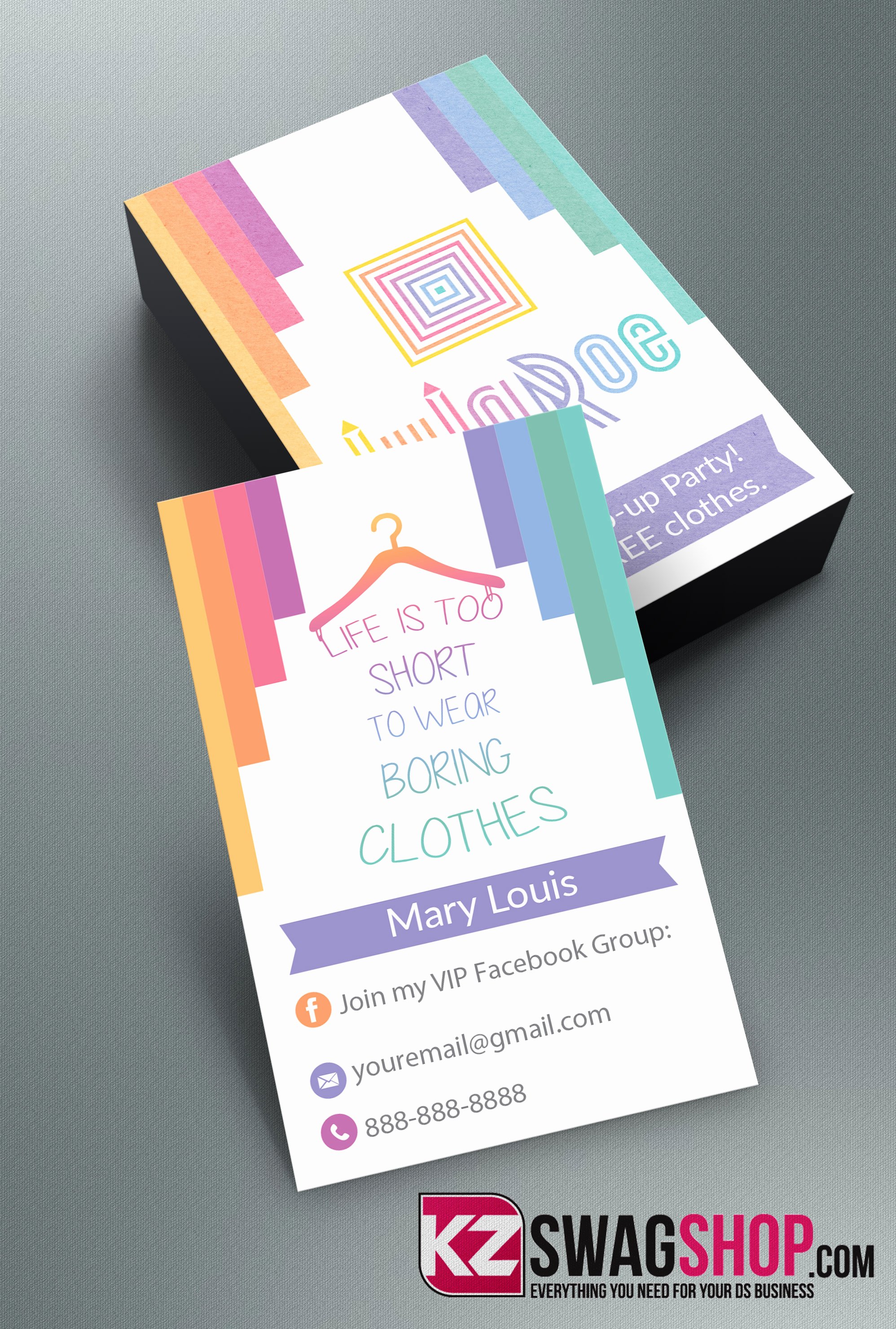 Lularoe Business Cards 6 · Kz Creative Services · Line