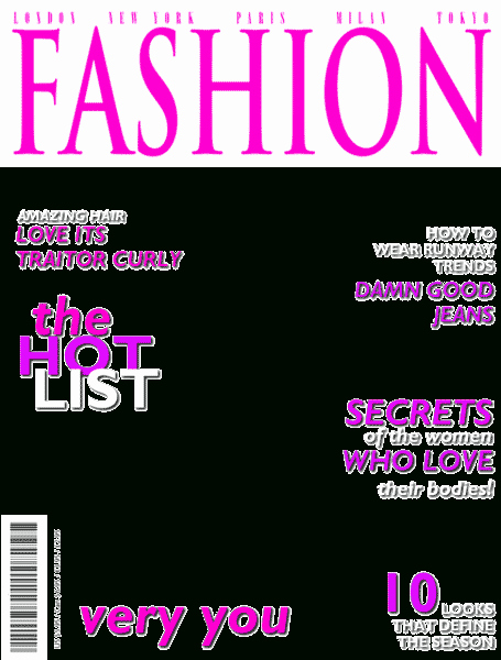 Magazine Cover Template Jalevy Designs