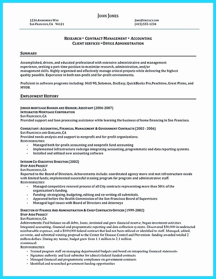 Make Resume Stand Out Line