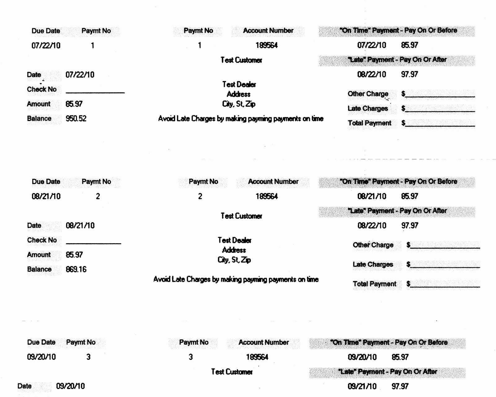 Make Your Own Payment Books