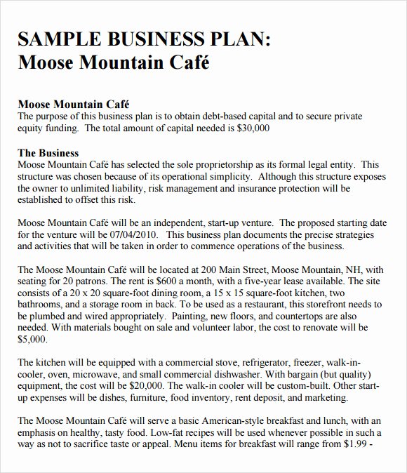 Marketing Plan Proposal Template