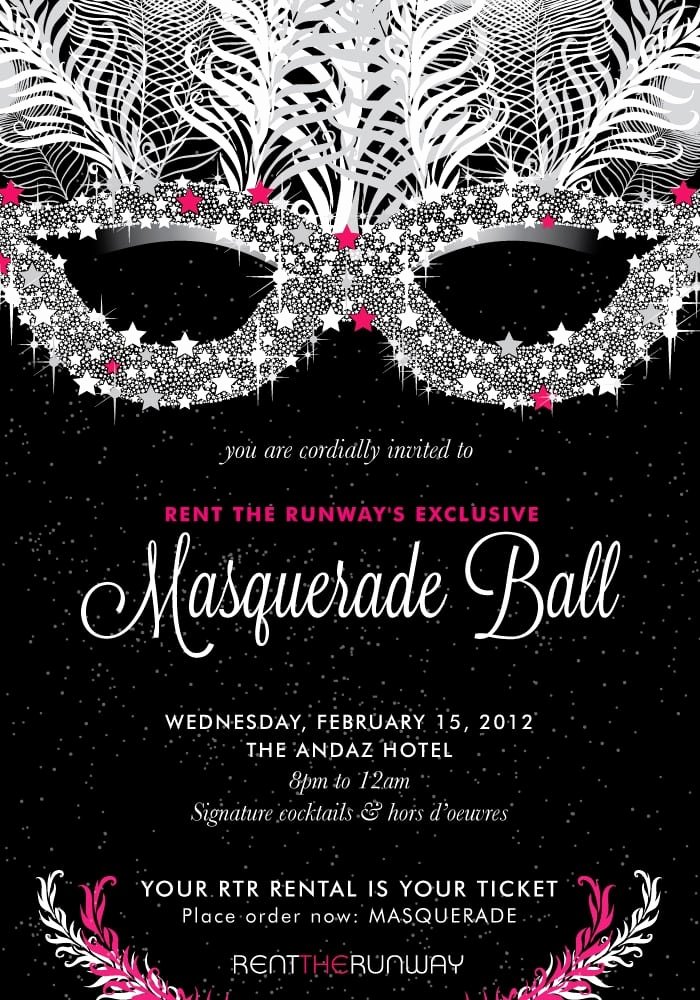 Masquerade Ball Invitation