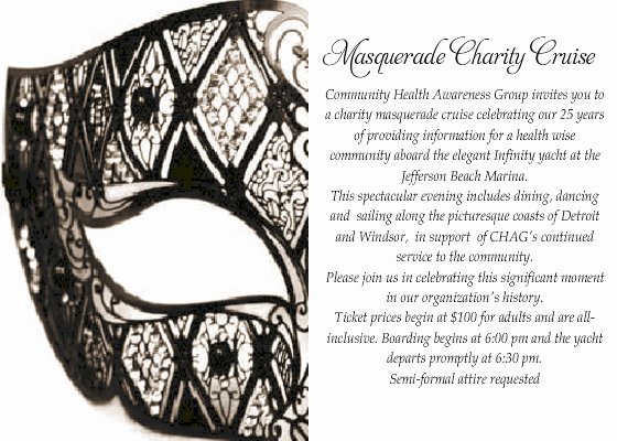Masquerade Invitation Template