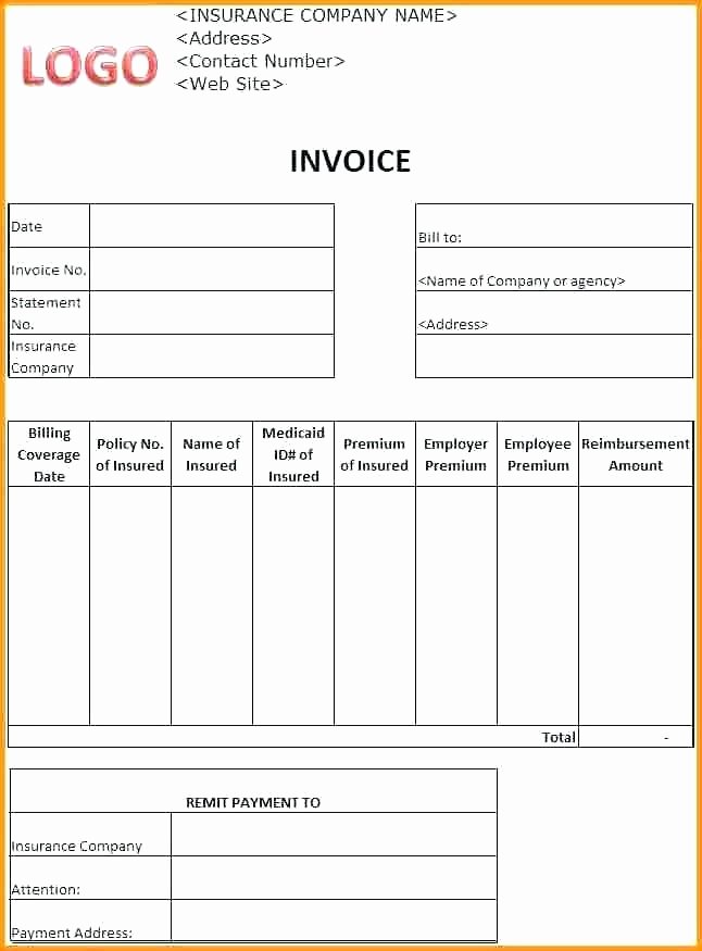 Medical Invoice Sample Medical Invoice Medical Bill