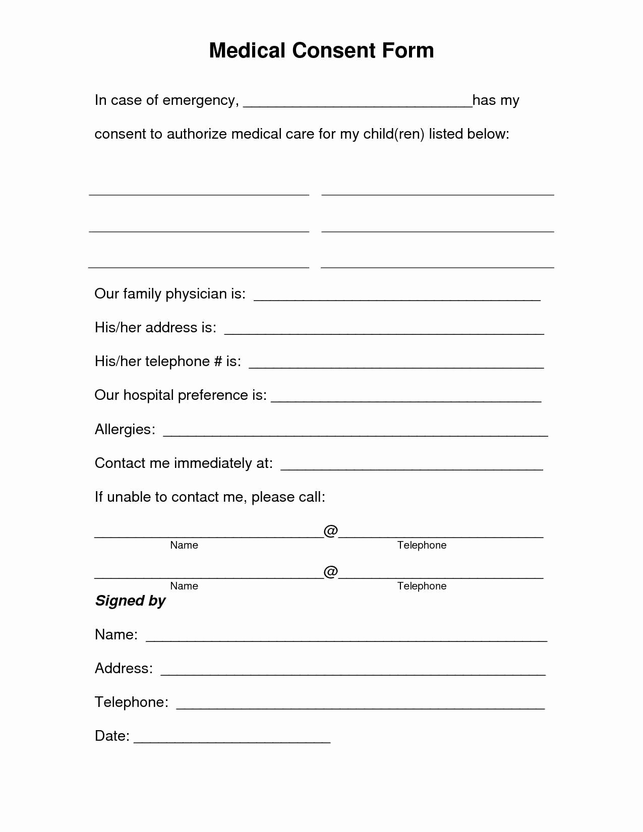 Medical Records Release Letter Template Examples