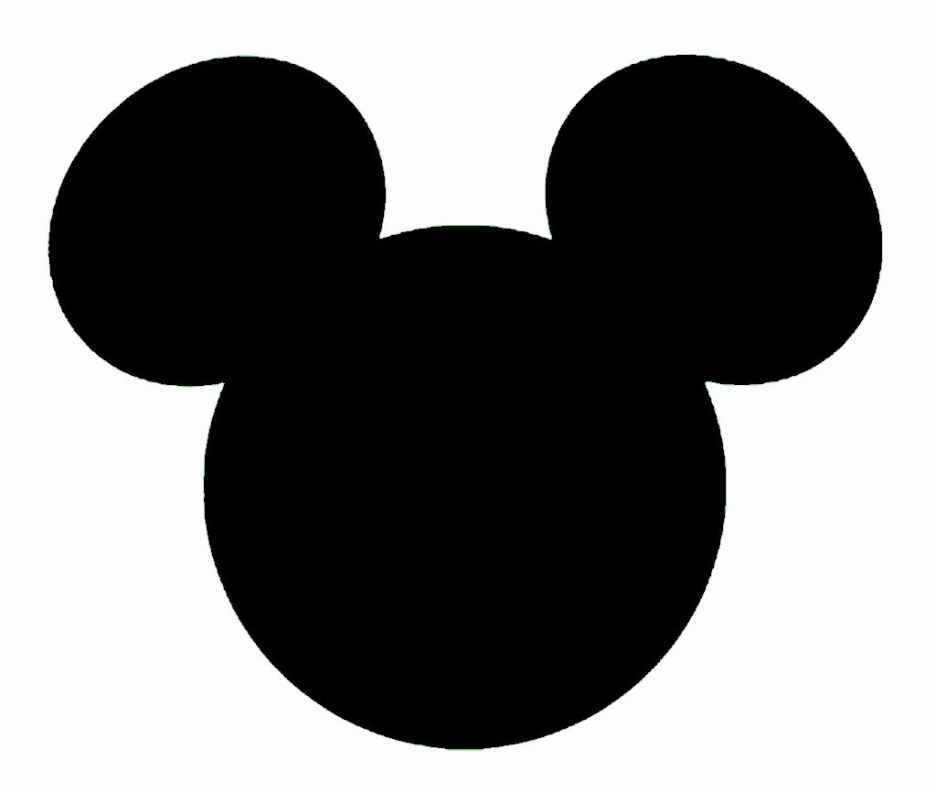Mickey Mouse Head Template Clipart Best