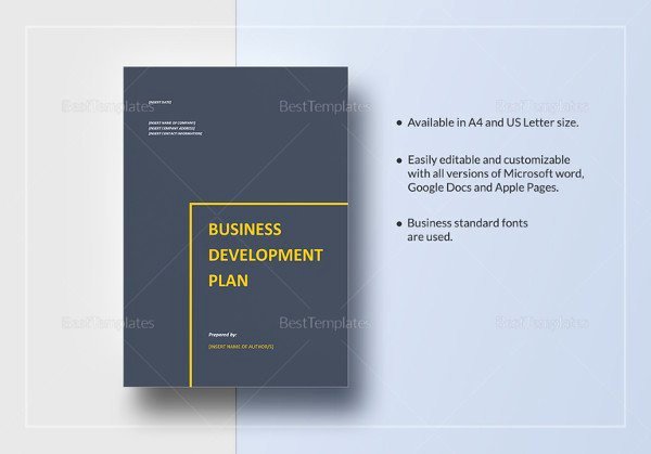 Microsoft Business Plan Template – 18 Free Word Excel