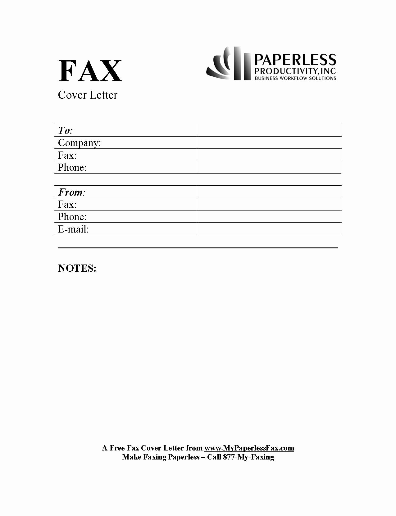 Microsoft Fice Fax Cover Sheet Template