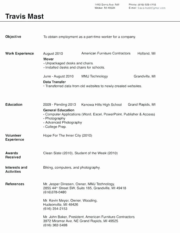 microsoft office resume templates 2013