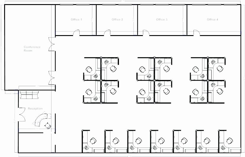 Microsoft Fice Seating Plan Template Cubicle Layout