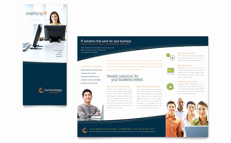 Microsoft Office Brochure Templates Free Free Tri Fold