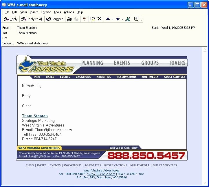 Microsoft Outlook Email Stationery Templates Free Download