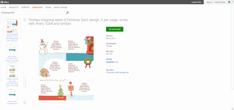 Microsoft S Best Free Diy Christmas Templates