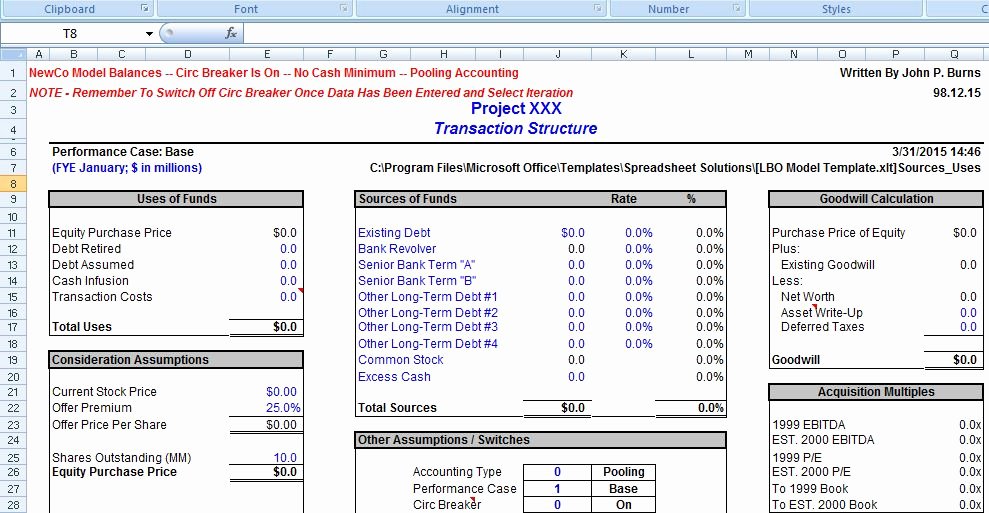 Microsoft Word and Excel 10 Business Plan Templates