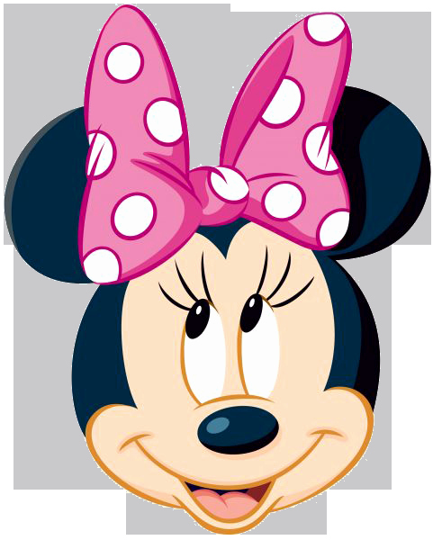 Minnie Mouse Head Outline Cliparts