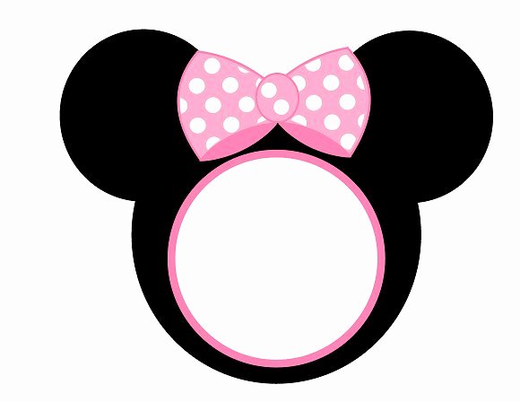 Minnie Mouse Ears Template Printable | Letter Example Template