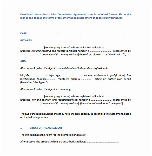 Mission Contract Template 9 Download Free Documents In Pdf Word