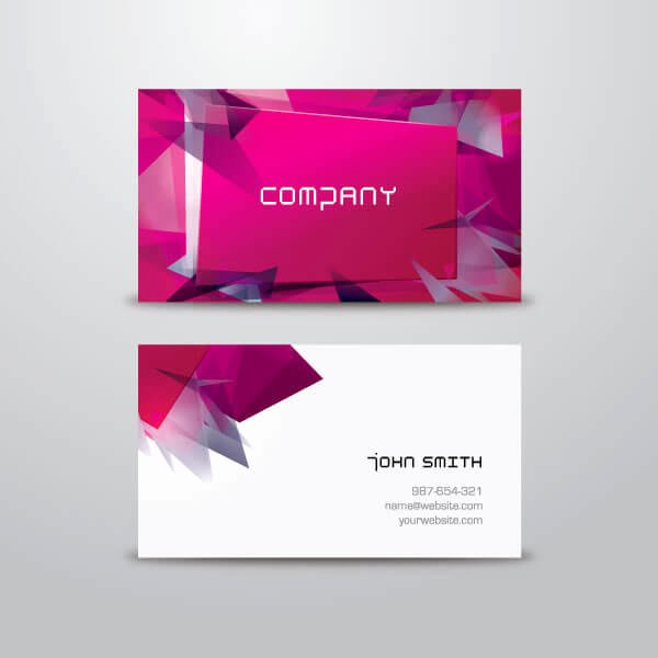 Modern Business Card Design Template Vector
