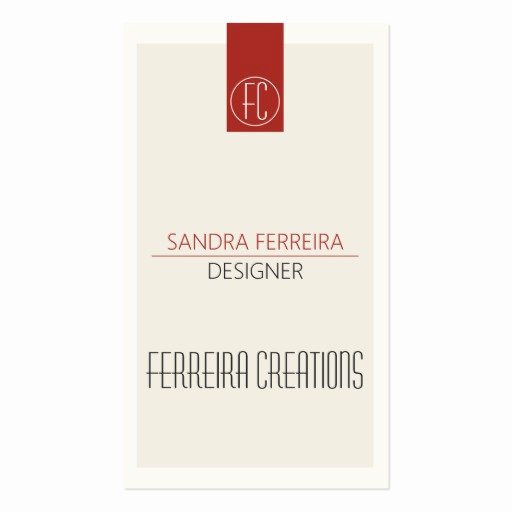Modern Business Card Template Red White Two Sided