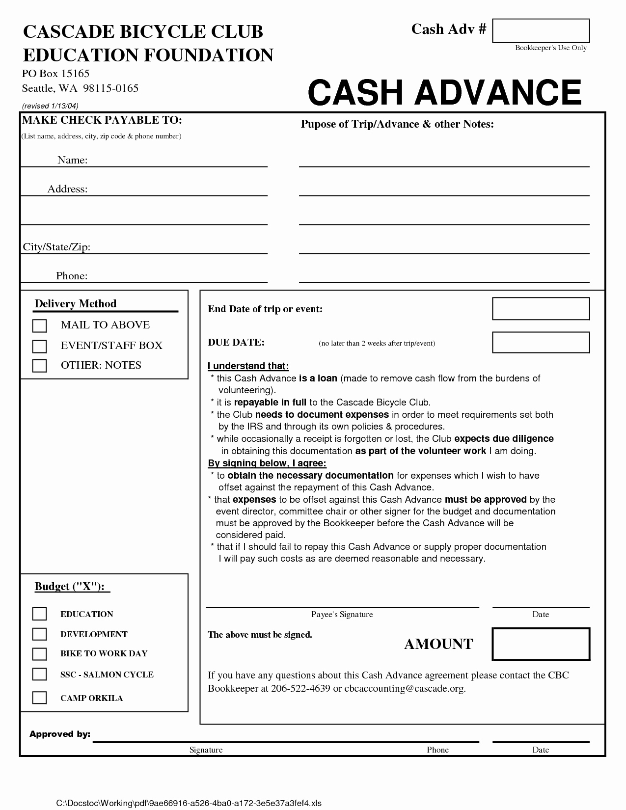 money loan contract template